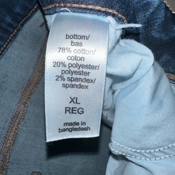 Maurice High Rise‎ Distressed Jeans Size XL - Picture 3 of 4